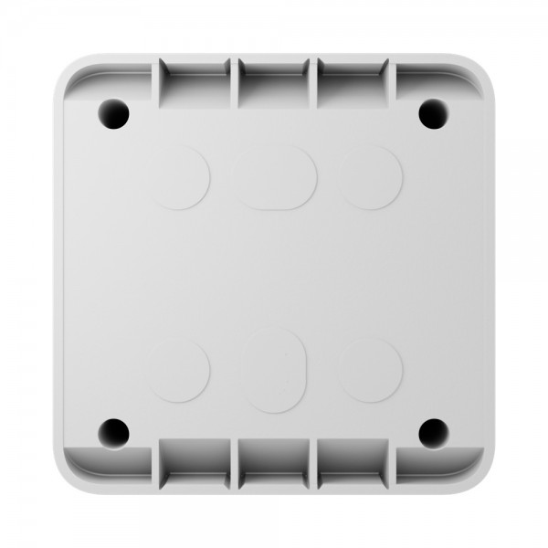 Коробка Ajax SurfaceBox [55] White для зовнішнього монтажу одного пристрою LightSwitch чи Outlet