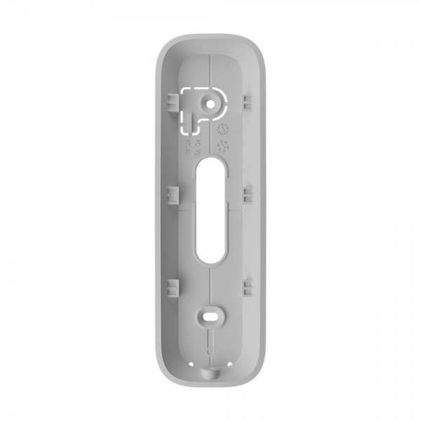 Відеодзвінок з WiFi 4Mp Ajax DoorBell White із вбудованим штучним інтелектом та ІЧ датчиком руху