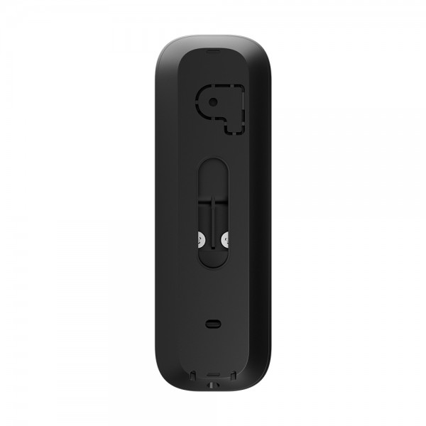 Відеодзвінок з WiFi 4Mp Ajax DoorBell Black із вбудованим штучним інтелектом та ІЧ датчиком руху