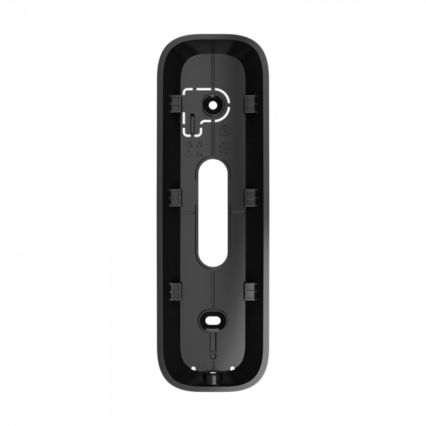 Відеодзвінок з WiFi 4Mp Ajax DoorBell Black із вбудованим штучним інтелектом та ІЧ датчиком руху