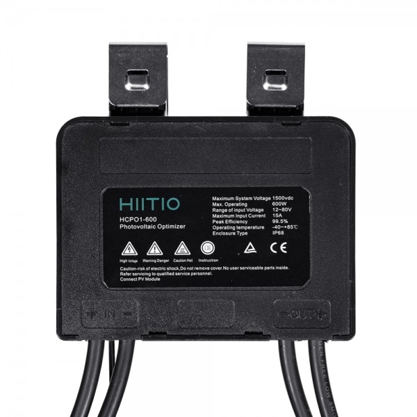 Оптимізатор потужності для сонячних панелей Hiitio HCP01-600 600W 15A 12-80V