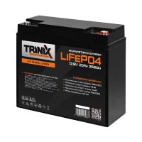 Акумуляторна батарея літій-залізо-фосфатна 12.8В 20А*год Trinix LFP 12V20Ah LiFePO4