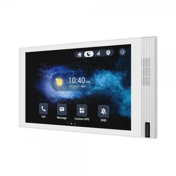 Відеодомофон 8” WiFi Akuvox S563W White SIP Android з Bluetooth