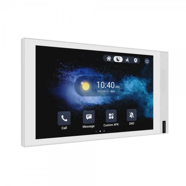 Відеодомофон 8” WiFi Akuvox S563W White SIP Android з Bluetooth