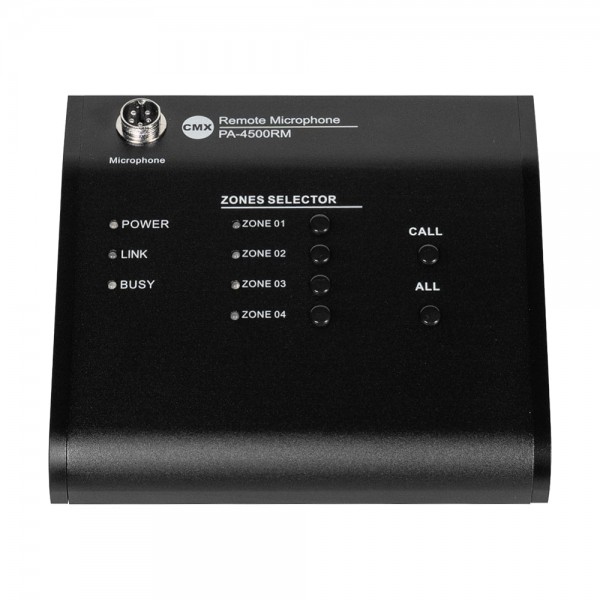 Мікрофон виносний пейджинговий CMX PA-4500RM, 4 зони