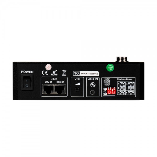 Мікрофон виносний пейджинговий CMX PA-4500RM, 4 зони