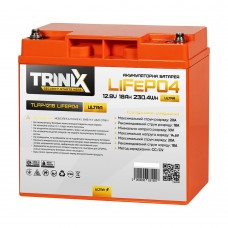 Акумуляторна батарея літій-залізо-фосфатна 12.8В 18А*год Trinix TLFP-1218 Ultra LiFePO4 (Orange)