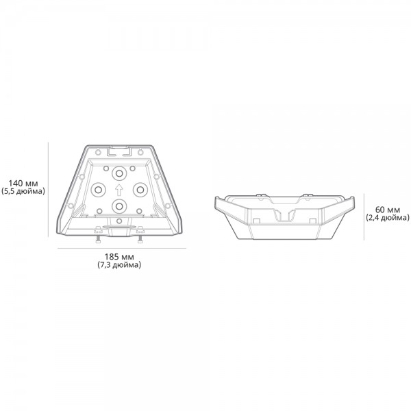 Кріплення для транспортних засобів Starlink Standard Mobility Mount до Starlink Gen3 REV4