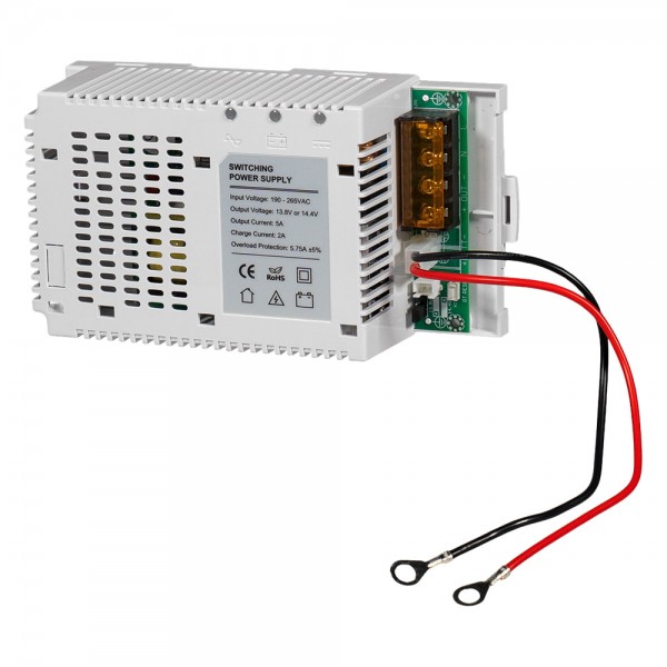 Плата ДБЖ Trinix PSU-1205LED(BOARD) LiFePO4 з кріпленням на DIN-рейку