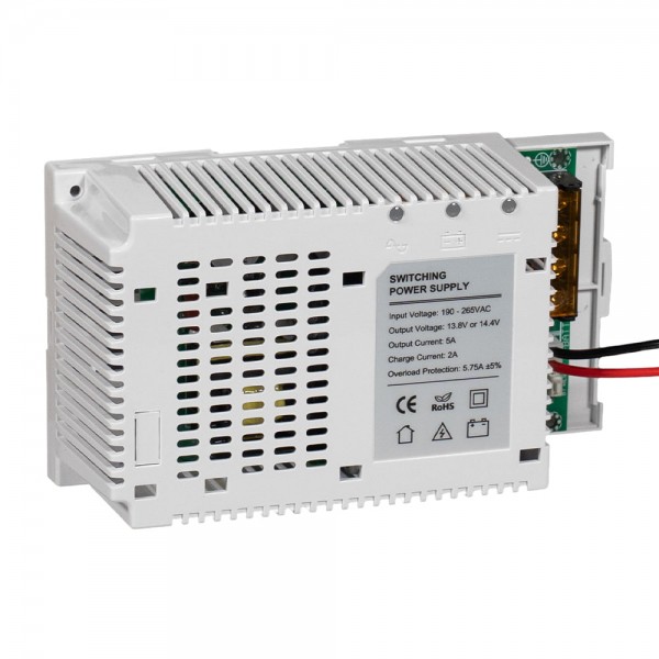 Плата ДБЖ Trinix PSU-1205LED(BOARD) LiFePO4 з кріпленням на DIN-рейку