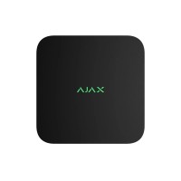IP-відеореєстратор 8-канальний 8Mp Ajax NVR DC (8ch) Black