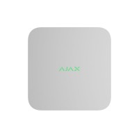 IP-відеореєстратор 8-канальний 8Mp Ajax NVR DC (8ch) White