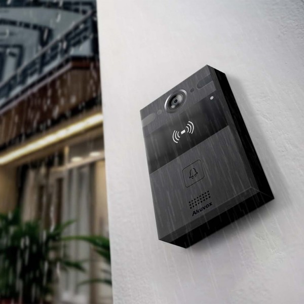 IP-відеопанель 4Mp Akuvox R25A SIP зі зчитувачем EM-Marine / Mifare / NFC