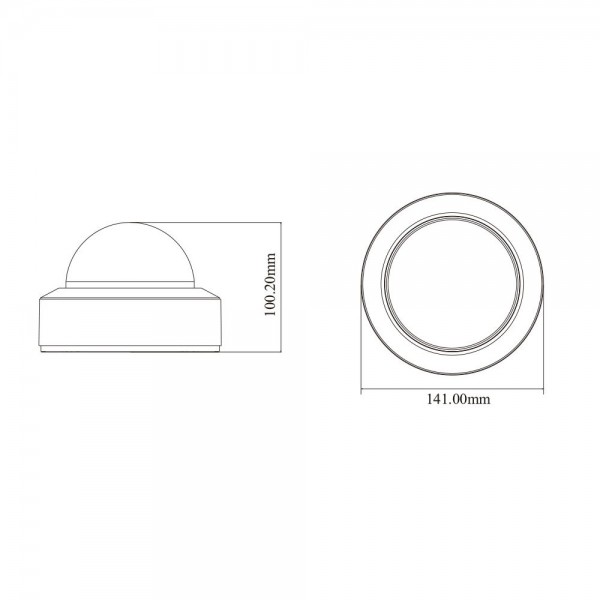 IP-відеокамера 4Mp TVT TD-9543S4-C(D/AZ/PE/AR3) 2.8-12mm з мікрофоном