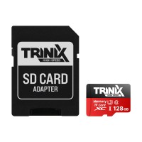 Карта пам’яті Trinix 128GB miсroSDXC з SD-адаптером U3 V30 A1