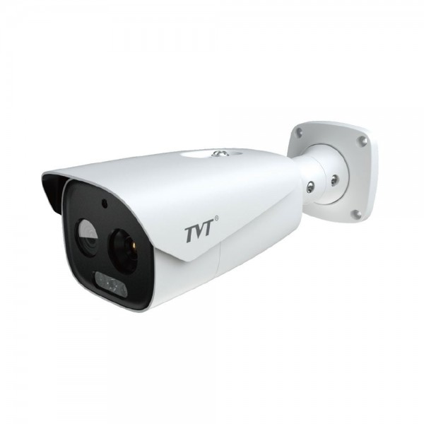 Тепловізійна IP-відеокамера TVT TD-5463E1-VT2(19/PE) Thermal 640*512 19mm Optical 5Mp 8mm