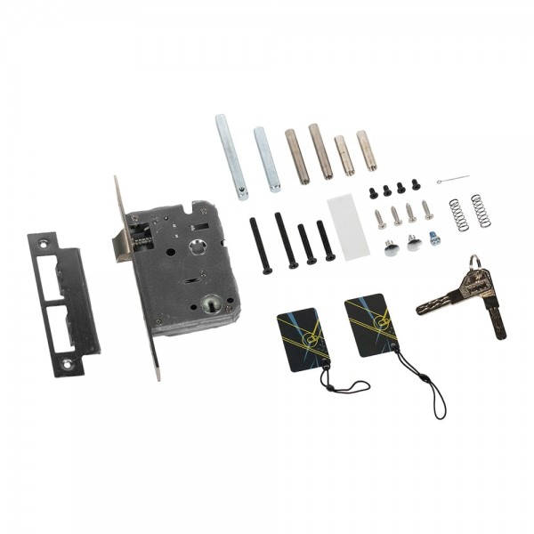 Замок біометричний автономний Trinix TRL-5101BTF Black L/R з Bluetooth, зчитувачем відбитків пальців і карт Mifare