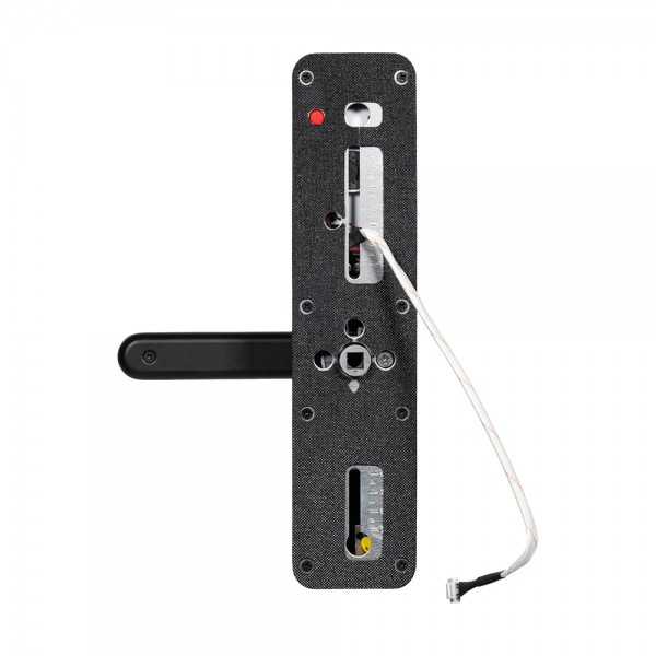 Замок біометричний автономний Trinix TRL-7702WF Black L/R з Wi-Fi, зчитувачем відбитків пальців і карт Mifare