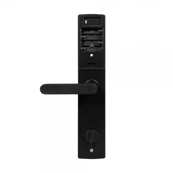 Замок біометричний автономний Trinix TRL-5404F Black L/R зі зчитувачем відбитків пальців і карт Mifare