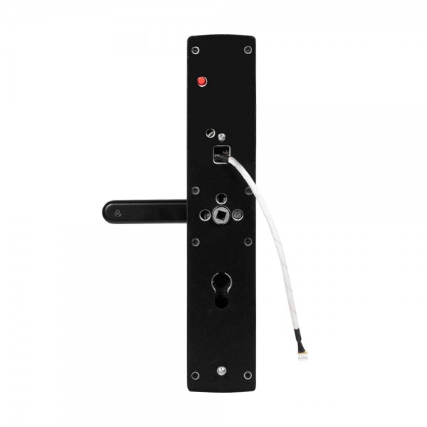 Замок біометричний автономний Trinix TRL-7704WF Black L/R з Wi-Fi, зчитувачем відбитків пальців і карт Mifare