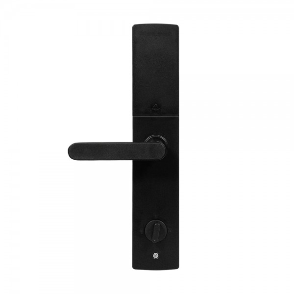 Замок біометричний автономний Trinix TRL-7704WF Black L/R з Wi-Fi, зчитувачем відбитків пальців і карт Mifare