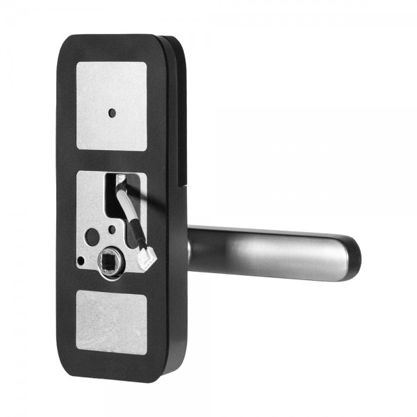 Замок біометричний автономний Trinix TRL-5406BTF Silver L/R з Bluetooth, зчитувачем відбитків пальців і карт Mifare