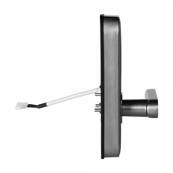 Замок біометричний автономний Trinix TRL-5406BTF Silver L/R з Bluetooth, зчитувачем відбитків пальців і карт Mifare