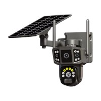 IP PTZ-відеокамера автономна з WiFi та сонячною панеллю 3Mp+3Mp Light Vision VLC-9230WIA/2C3S (Solar) 4mm, на акумуляторних батареях