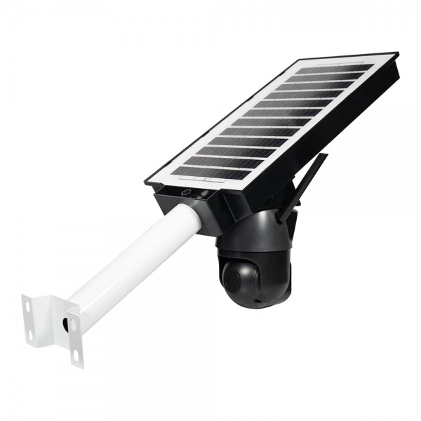 IP PTZ-відеокамера автономна з 4G, прожектором та сонячною панеллю 3Mp+3Mp+3Mp Light Vision VLC-1030IG10ZL/2C (Lamp+Solar) 4mm, на акумуляторних батареях