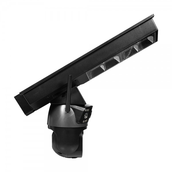 IP PTZ-відеокамера автономна з 4G, прожектором та сонячною панеллю 3Mp+3Mp+3Mp Light Vision VLC-1030IG10ZL/2C (Lamp+Solar) 4mm, на акумуляторних батареях