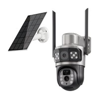 IP PTZ-відеокамера автономна з WiFi та сонячною панеллю 3Mp+3Mp Light Vision VLC-9430WIA/2C3S (Solar) 4mm, на акумуляторних батареях