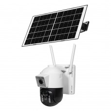 IP PTZ-відеокамера автономна з 4G та сонячною панеллю 3Mp+3Mp Light Vision VLC-9530IG/2C3S (Solar) 4mm, на акумуляторних батареях