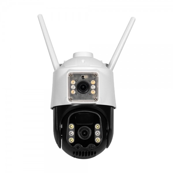 IP PTZ-відеокамера автономна з 4G та сонячною панеллю 3Mp+3Mp Light Vision VLC-9530IG/2C3S (Solar) 4mm, на акумуляторних батареях