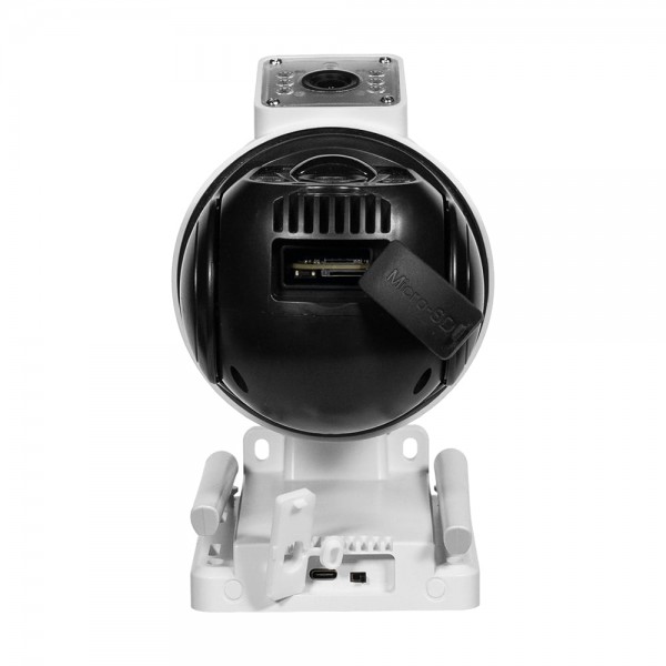 IP PTZ-відеокамера автономна з 4G та сонячною панеллю 3Mp+3Mp Light Vision VLC-9530IG/2C3S (Solar) 4mm, на акумуляторних батареях