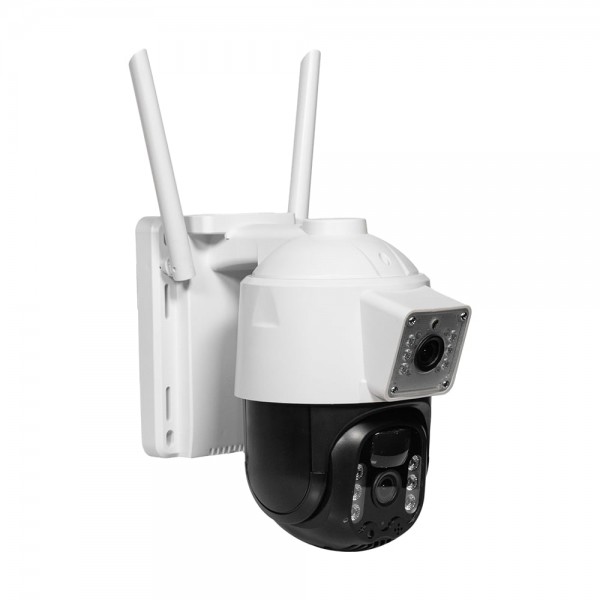 IP PTZ-відеокамера автономна з WiFi та сонячною панеллю 3Mp+3Mp Light Vision VLC-9530WIA/2C (Solar) 4mm, на акумуляторних батареях