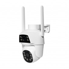 IP PTZ-відеокамера з WiFi 2Mp+2Mp Light Vision VLC-9192WI/2C (Camhi Pro) 3.6mm+3.6mm, ІЧ+LED-підсвічування, з мікрофоном