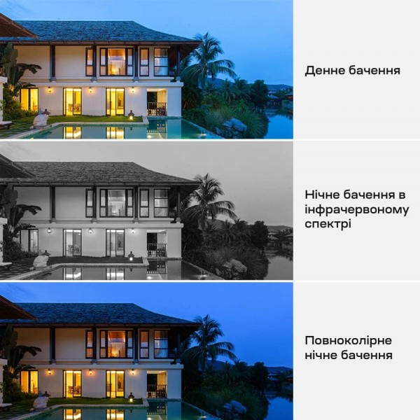 IP-відеокамера з WiFi 5Mp Light Vision VLC-8356WI(Camhi Pro) 3.6mm, ІЧ+LED-підсвічування, з мікрофоном