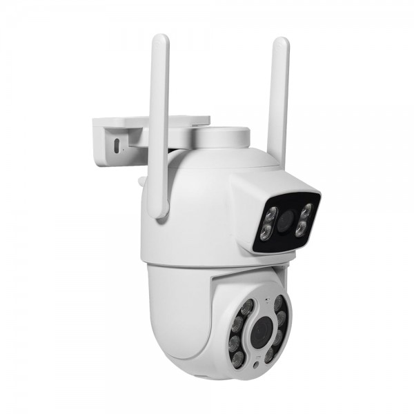 IP PTZ-відеокамера з WiFi 3Mp+3Mp Light Vision VLC-9130WI/2C (Tuya) 3.6mm+3.6mm, ІЧ+LED-підсвічування, з мікрофоном