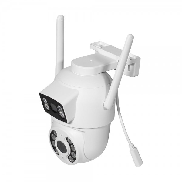 IP PTZ-відеокамера з WiFi 3Mp+3Mp Light Vision VLC-9130WI/2C (Tuya) 3.6mm+3.6mm, ІЧ+LED-підсвічування, з мікрофоном