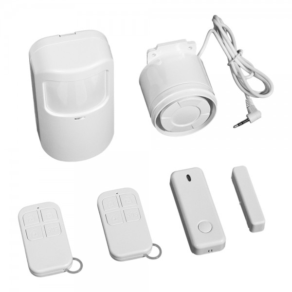 Комплект бездротової сигналізації Trinix TRX-4G-Kit(LCD)(WiFi) з WiFi та 4G LTE