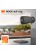 Автономна WiFi IP-відеокамера 2Mp Light Vision VLC-04IB Black з підтримкою Tuya, 3.6mm, на акумуляторних батареях