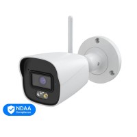 IP-відеокамера з WiFi 6 5Mp TVT TD-9451S4-C(D/WP/AW2) White 2.8mm, ІЧ+LED-підсвічування, з мікрофоном