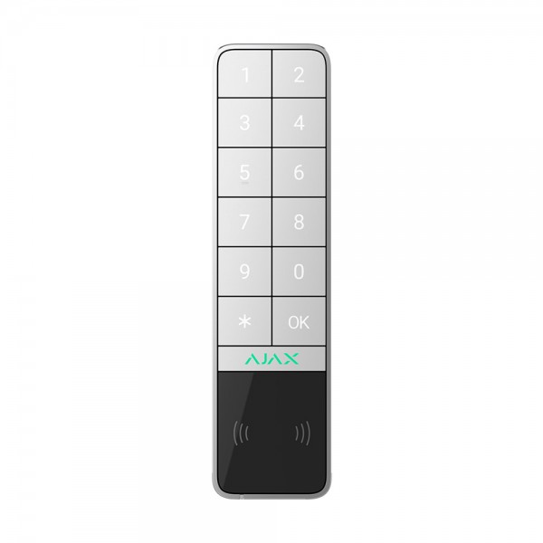 Бездротова клавіатура Ajax Keypad Outdoor White вулична IP66