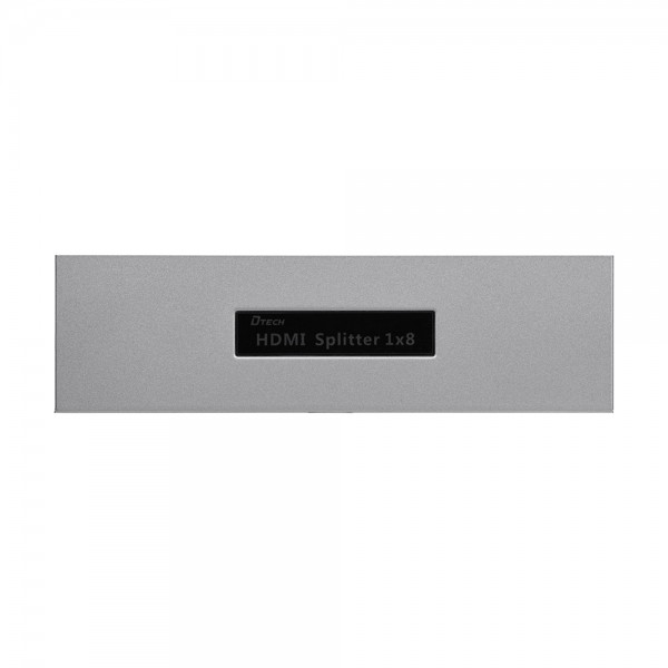 Розгалужувач відеосигналу HDMI 1x8 4K Dtech DT-7148B(MS)