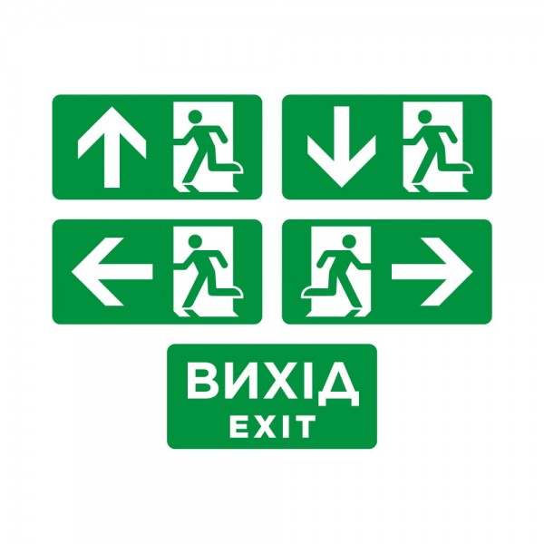 Покажчик пожежний світловий EVAC-02-12/24 (EN 54)