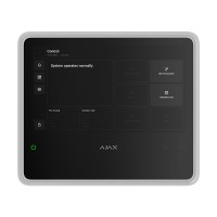 Бездротовий ППКП Ajax EN54 Fire Hub Jeweller White з Wi-Fi, 2G/4G, Ethernet, підтримкою до 200 пристроїв та 40 пожежних зон