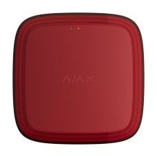 Бездротовий адресний пожежний оповіщувач світловий Ajax EN54 FireProtect (VAD) Jeweller Red