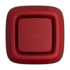 Бездротовий адресний пожежний оповіщувач світлозвуковий Ajax EN54 FireProtect (Sounder/VAD) Jeweller Red