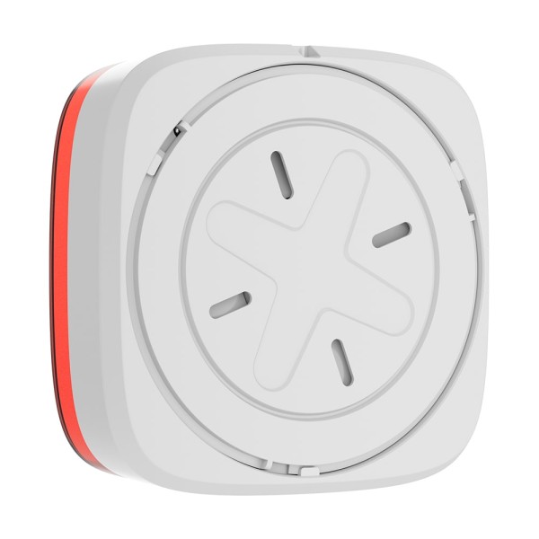 Бездротовий адресний пожежний оповіщувач світлозвуковий Ajax EN54 FireProtect (Sounder/VAD) Jeweller White