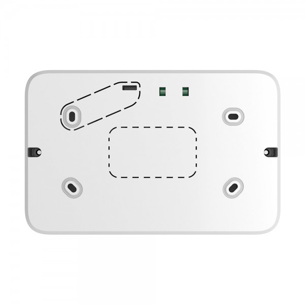 Бездротовий адресний модуль подвійного вводу/виводу Ajax EN54 I/O Module (2X2) White для пожежної сигналізації